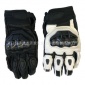 美洲豹短款摩托车全皮手套 碳纤维防护壳 加工定制 OEM glove