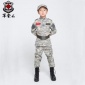 儿童ACU迷彩服套装防静电消防作训服真人CS装备 **工作服